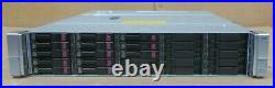 HPE D3700 Storage Enclosure QW967A 25-Bay 13x 6.4TB SSD 2x 12Gb SAS Controller