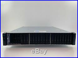 HPE HP MSA 2040 SAN K2R80A SFF Storage Array Dual Controller 2x C8R09A No HD #ab