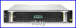 HPE MSA 2062 SAS 24xSFF Bay Storage Array 2x 1.92TB Installed 10Gb iSCSI R0Q82A