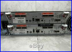 HPE P2000 G3 SAS MSA Dual Storage Controller 24x 2.5 SFF Array System AW594B