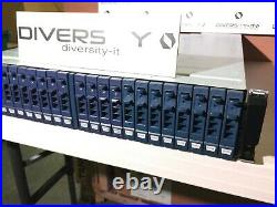 Harmonic MediaStore M5000 MSS-5016-06H 24-BAY SAS Storage Array 16x 600GB