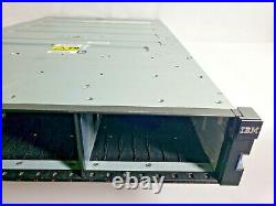 IBM 2076-624 Storwize V7000 Gen 2 Enclosure 2x Barebone Controllers READ