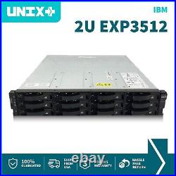 IBM EXP3512 2U 12 Bay SAS 2 Storage Enclosure Expansion Unit JBOD SAN Shelf