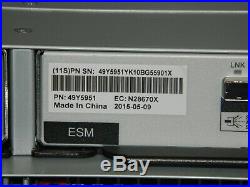 IBM Storage Array 69Y2921 24xIBM 600GB SAS Hard Drives 2xIBM Storage Controllers