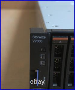 IBM Storwize V7000 G2 Control Array 2076-524 38.2TB Storage 2x Controller Node