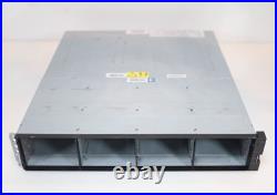 IBM V7000 Storwize 12-Bay 3.5 1U Expansion Storage Array 2076-12F 2x PSU