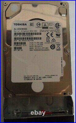 LOT 20 Toshiba 900GB 10K 2.5 SAS 6Gb/s HDD Server Storage Array AL13SEB900
