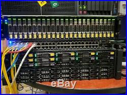 Loaded Dell SCv3020 Storage Array 5 x 960GB and 7 x 1.2TB SAS Drives + Rack kit