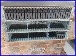 Lot 3 Dell EMC SAE SAS SATA SSD 25x Trays Hard Drive Array Storage Expansion