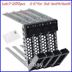 Lot Dell DXD9H GEN14/G15 2.5 HDD Caddy Tray R750 R650 R550 R450 T550 T350 R640