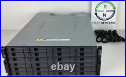 NETAPP NAJ-0801 24 BAY STORAGE ARRAY 2x FAS2240 24x drive bay caddies 4x Power