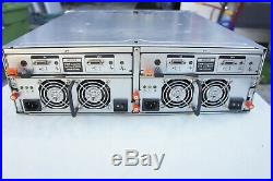 NICE! Dell PowerVault MD1000 SAS SATA Storage Array w 2x PSU 2x Controllers
