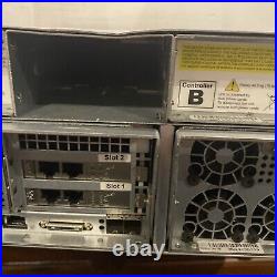 NIMBLE STORAGE ARRAY CS200 CS400 ES1, 2 PSU, NO HDD (POWER TESTED ONLY) With RAILS