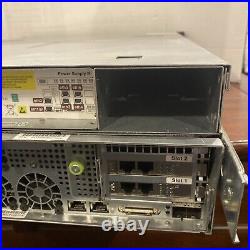 NIMBLE STORAGE ARRAY CS200 CS400 ES1, 2 PSU, NO HDD (POWER TESTED ONLY) With RAILS