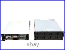 NetApp 4U 24x 3TB HDD LLF 3.5 JBOD Storage Array 2x IOM3 2x PSU NAF0901