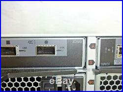 NetApp DS2246 24-Bay Storage Array NAJ-1001 with 24x 900GB 10K SAS HDDs, 2x IOM6