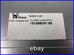 NetApp DS2246 24-Slot SAS Storage Array Chassis (NAJ-1001) with 22x 900GB HDDs