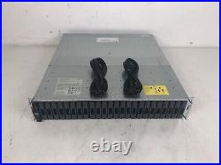 NetApp DS2246 24-Slot SAS Storage Array Chassis (NAJ-1001) with 8x 900GB HDDs