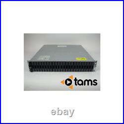 NetApp DS2246 NAJ-1001 Disk Array Chassis 2x IOM6 24x 600GB Drives and Trays