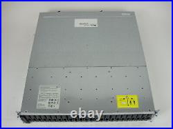 NetApp DS2246 NAJ-1001 Disk Array Chassis 2x IOM6 24x 600GB Drives and Trays