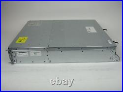 NetApp DS2246 NAJ-1001 Disk Array Chassis 2x IOM6 24x 600GB Drives and Trays