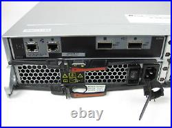 NetApp DS2246 NAJ-1001 Disk Array Chassis 2x IOM6 24x 600GB Drives and Trays