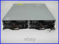 NetApp DS2246 NAJ-1001 Disk Array Chassis 2x IOM6 24x 900GB Drives and Trays