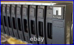 NetApp DS2246 Storage Array 24x 256GB SSD POWER ON TEST ONLY