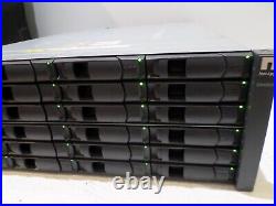 NetApp DS4243 Expansion Disk Shelf NAJ-0801 with 24x 1TB 2x IOM6 Modules 2 x PSU