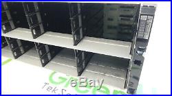 NetApp NAJ-0801 24-Bay 3.5 Storage Array 2x IOM3 CTRL 4x HB-PCM01-580-AC /Rails