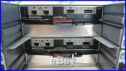 NetApp NAJ-0801 24-Bay 3.5 Storage Array 2x IOM3 CTRL 4x HB-PCM01-580-AC /Rails