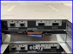 Netapp NAJ-0801 (DS4243) 24 3.5 Disk Storage Array with2x IOM3 Controllers 2x PSU