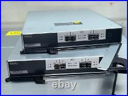 Netapp NAJ-1501 24 Bay Storage Array 2x IOM12 111-02850 2X 11400148 Power NO HDD