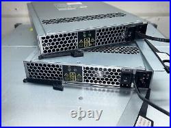 Netapp NAJ-1501 24 Bay Storage Array 2x IOM12 111-02850 2X 11400148 Power NO HDD