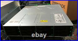 Netapp class 3650 Model 0892 12 Bay 3.5 Storage array with122TB SAS HDD Dual PSU