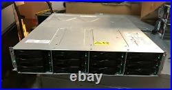 Netapp class 3650 Model 0892 12 Bay 3.5 Storage array with124TB SAS HDD Dual PSU