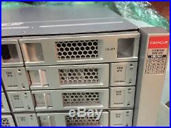 Oracle Sun 24-Bay Disk Drive Shelf Storage Array DE2-24C 24x 8TB HDD SAS3 12GB/s