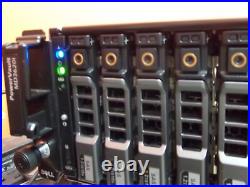 Power Tested Only Dell PowerVault MD3620i Storage Array 0HD with 2x M6WPW AS-IS
