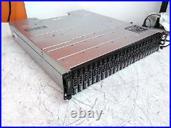 Power Tested Only Dell PowerVault MD3620i Storage Array 0HD with 2x M6WPW AS-IS