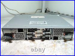 Power Tested Only EMC SAE 25 Bay SAS Disk Array with Caddies No Hard Drives AS-IS