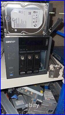 QNAP 16TB storage Array 4x 4TB SAS HDD T5-453 Pro