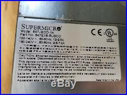 Supermicro 847JBOD-14 3.5 45-Bay SuperChassis 4U Storage Array 847E16-RJBOD