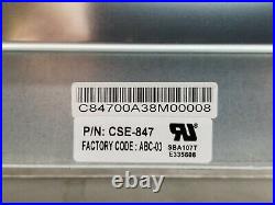 Supermicro CSE-847 3.5 45-Bay 4U Storage Array +BPN-SAS2-847EL1 BPN-SAS2-846EL1