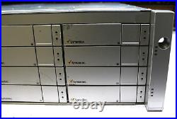 Symantec 16EB JX30 3U 16-Bay Storage Disk Array 2x I/O 2x PSU 48tb (16x 3tb)