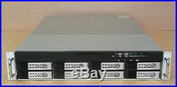Thecus N8900 SATA3G SAS6G 2U NAS 8x 3.5 Bay 10GbE Network Storage Array