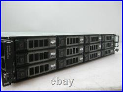 USED DELL PowerVault MD3600i STORAGE ARRAY +2x 0M6WPW CONTRLLER CARD +7x 2TB HDD